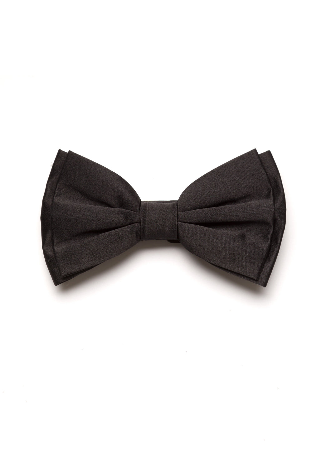 Papillon in seta nero