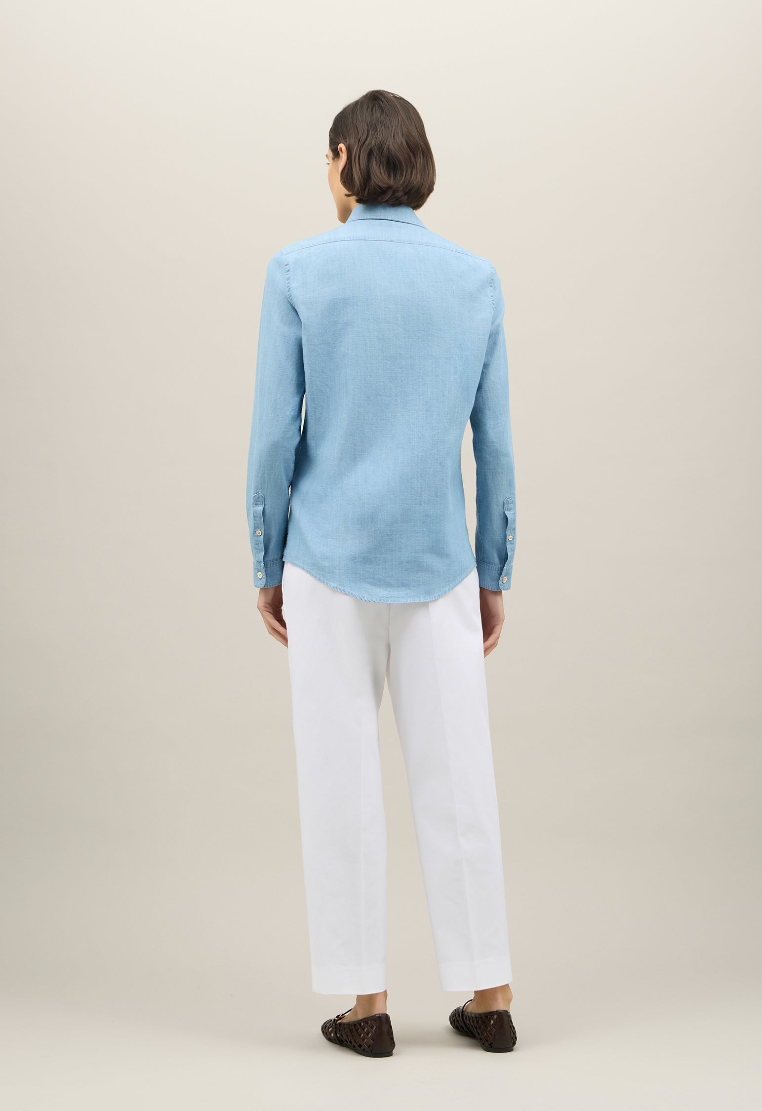 Blue Denim Western Shirt 