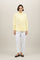Yellow Cotton Popeline Guru Shirt