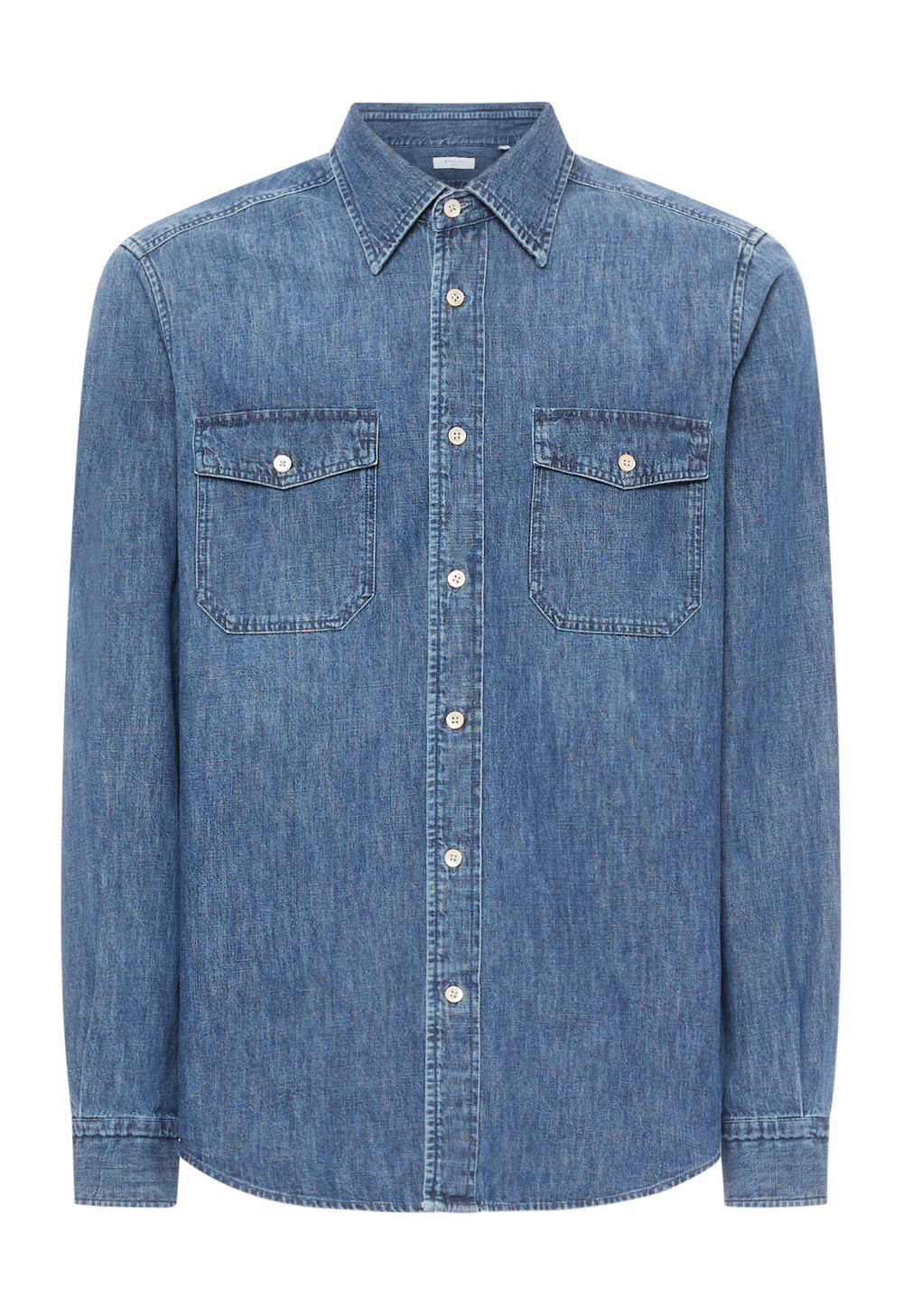 Blue Denim Western Shirt