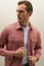 Pink Garment Dyed Cotton Overshirt