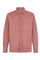 Pink Garment Dyed Cotton Overshirt