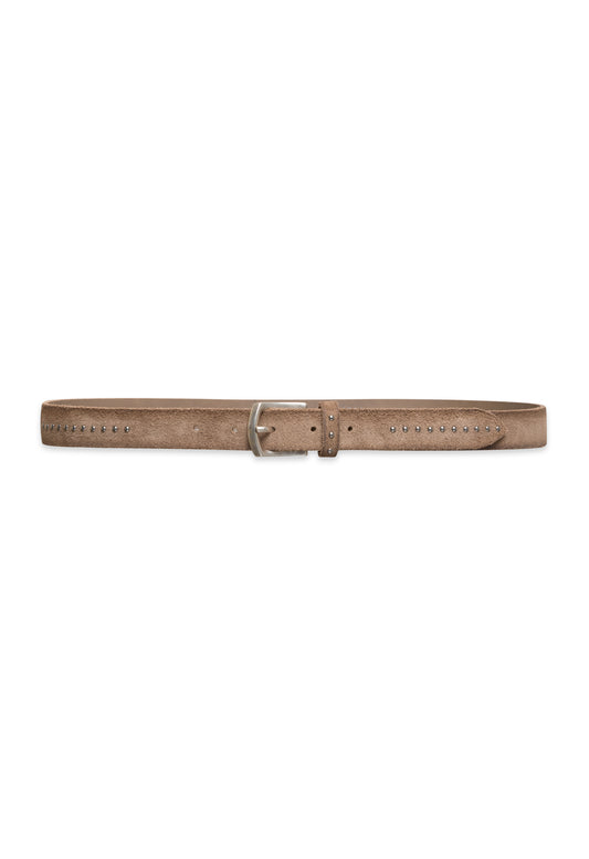 Cintura in suede beige