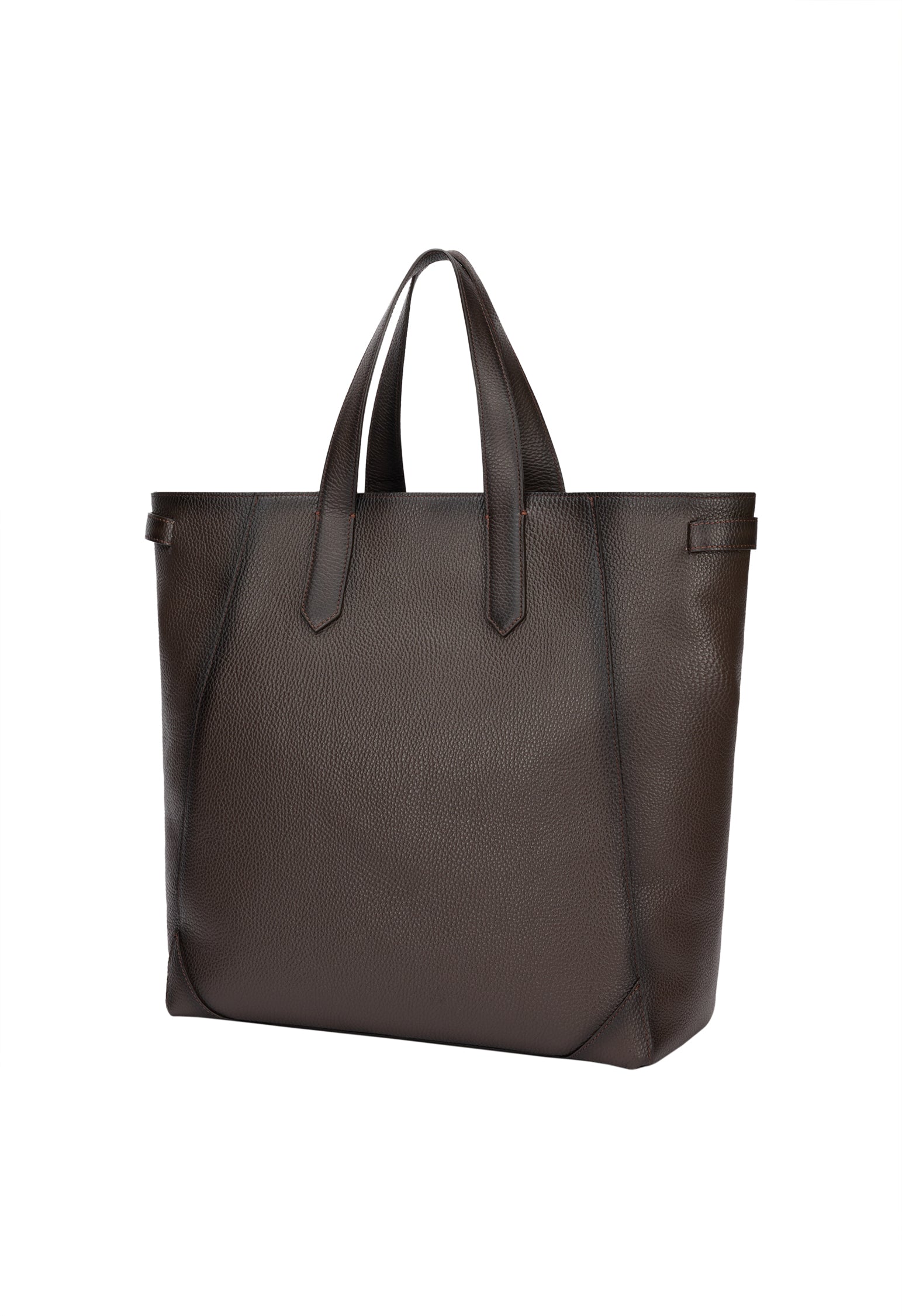 Borsa in pelle marrone