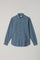 Hellblaues Denimhemd
