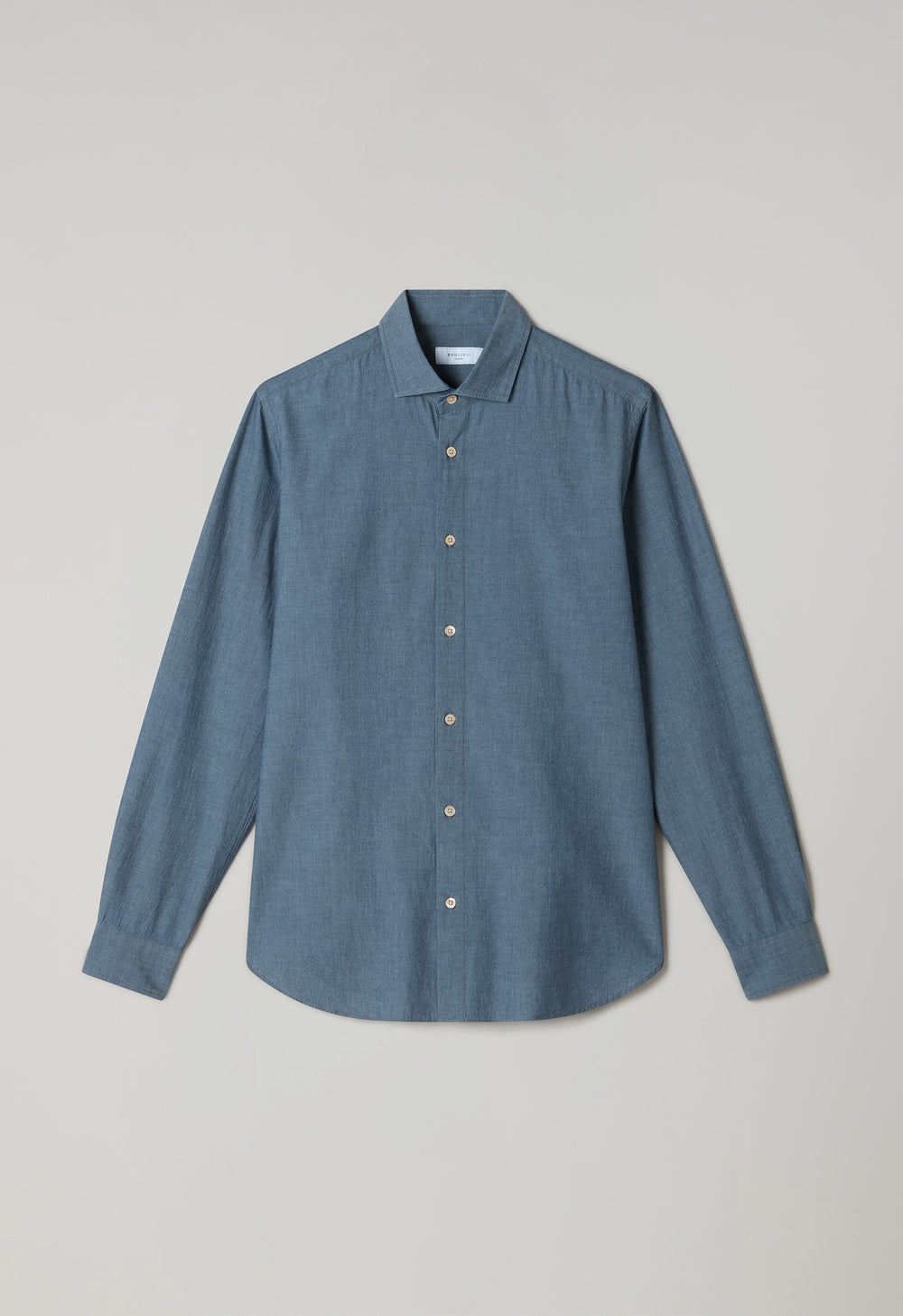 Hellblaues Denimhemd