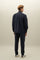 Blue Stretch Wool Canva Guru Overshirt