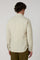 Beige Garment Dyed Linen Overshirt