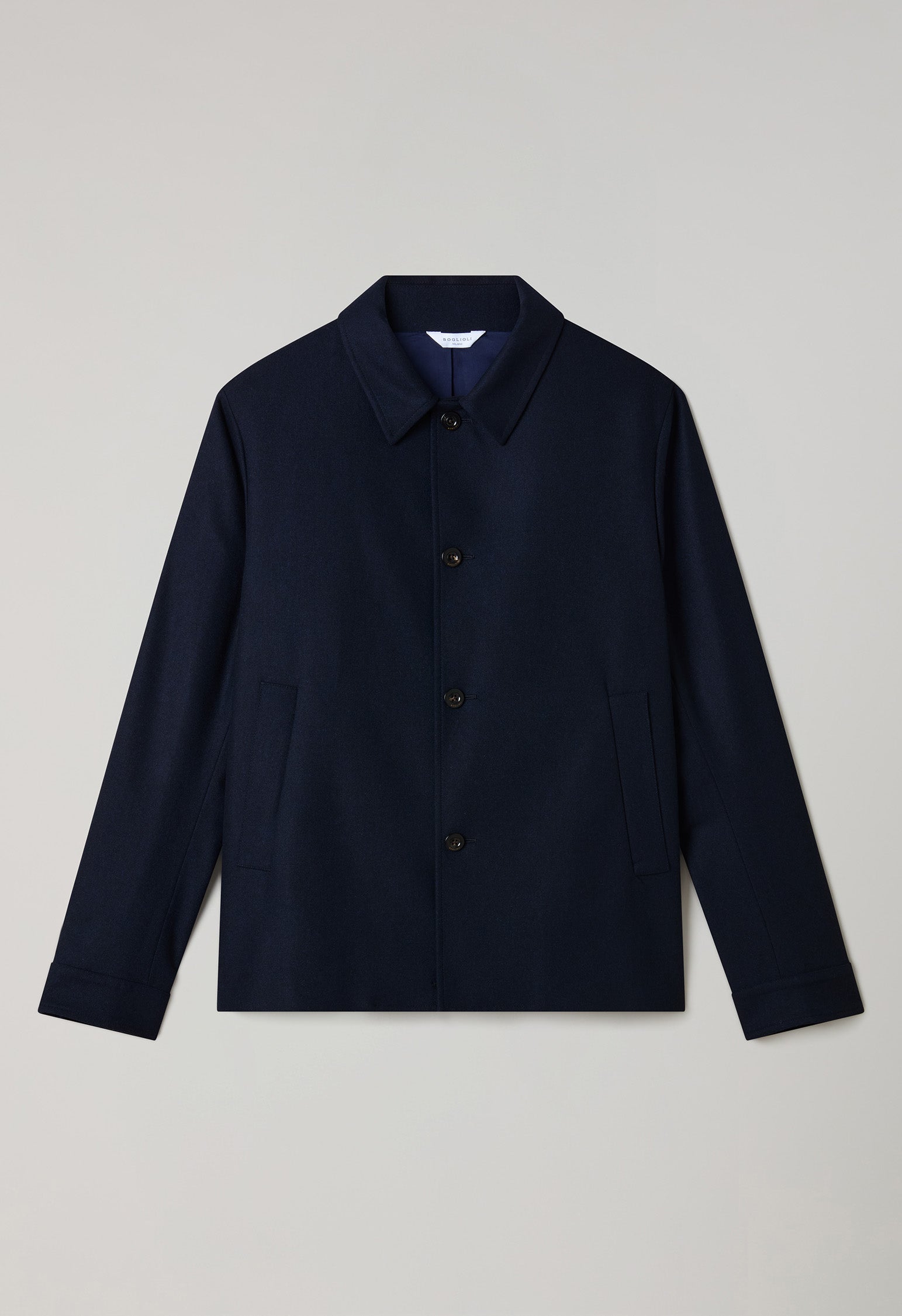 Blue Flannel Solferino Jacket