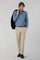 White Garment Dyed Soft Cotton Roma Trousers