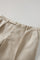 White Garment Dyed Soft Cotton Roma Trousers