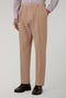 Dark Grey Garment Dyed Soft Cotton Roma Trousers