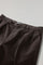 Dark Brown Garment Dyed Soft Cotton Roma Trousers