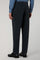 Dark Grey Garment Dyed Soft Cotton Roma Trousers