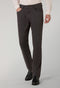 Pantalone 5 tasche in cotone e seta tinto in capo bianco