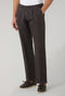 Pantalone Napoli in lino tinto in capo marrone