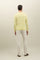 Yellow Garment Dyed Cotton Crewneck