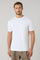 White Cotton Jersey T-Shirt