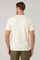 White Cotton Linen T-Shirt
