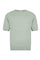 Green Flat Rib Linen T-Shirt