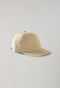 Cappellino da baseball in cotone e lino blu