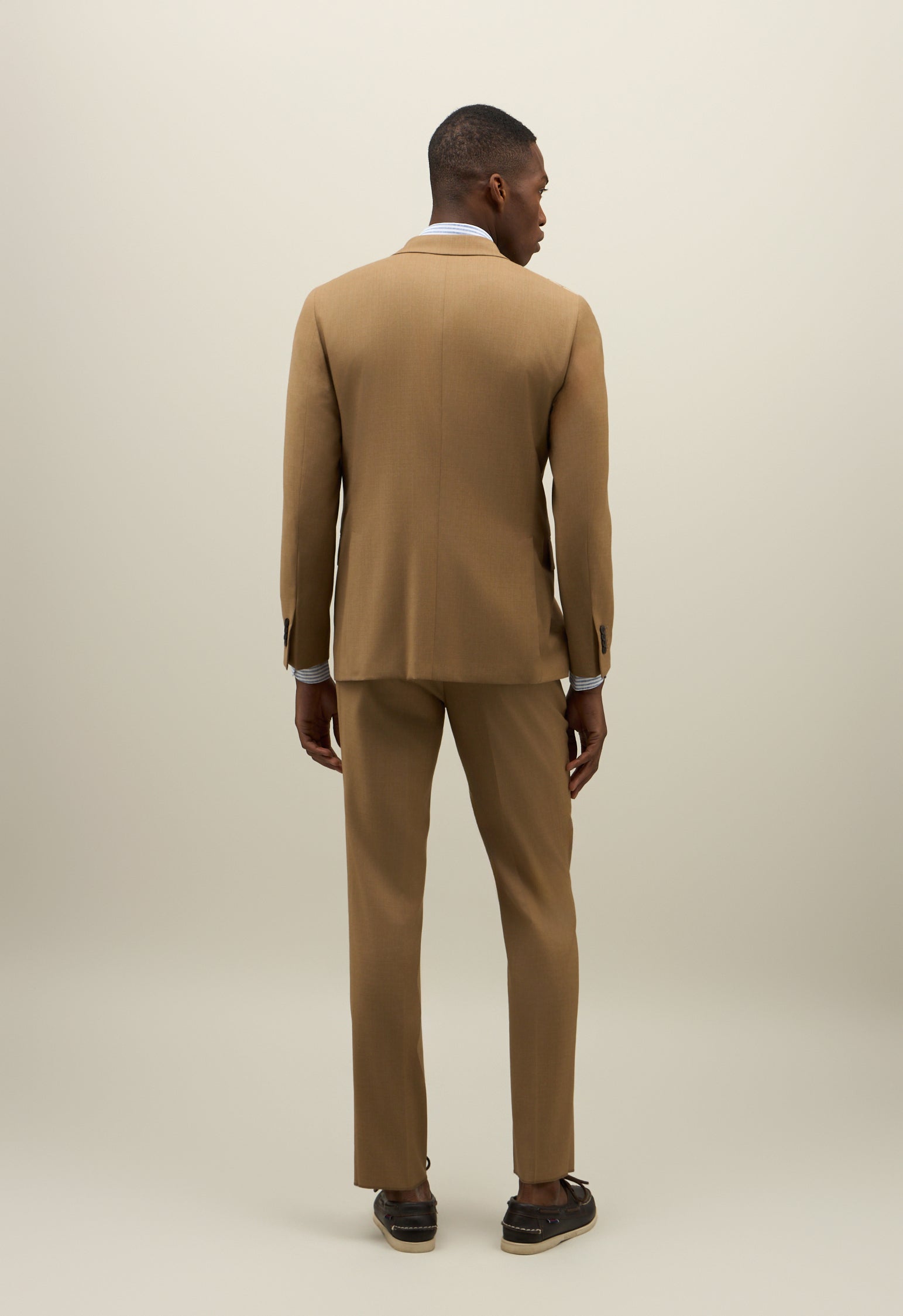 Abito B-Line in lana marrone
