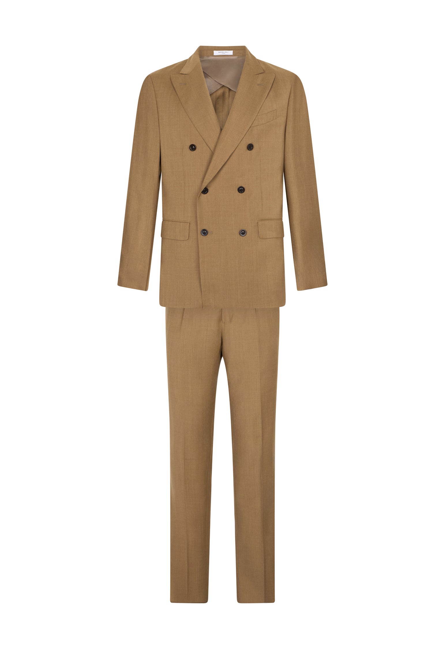 Abito B-Line in lana marrone