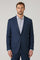 Blue Wool Structured K-Suit
