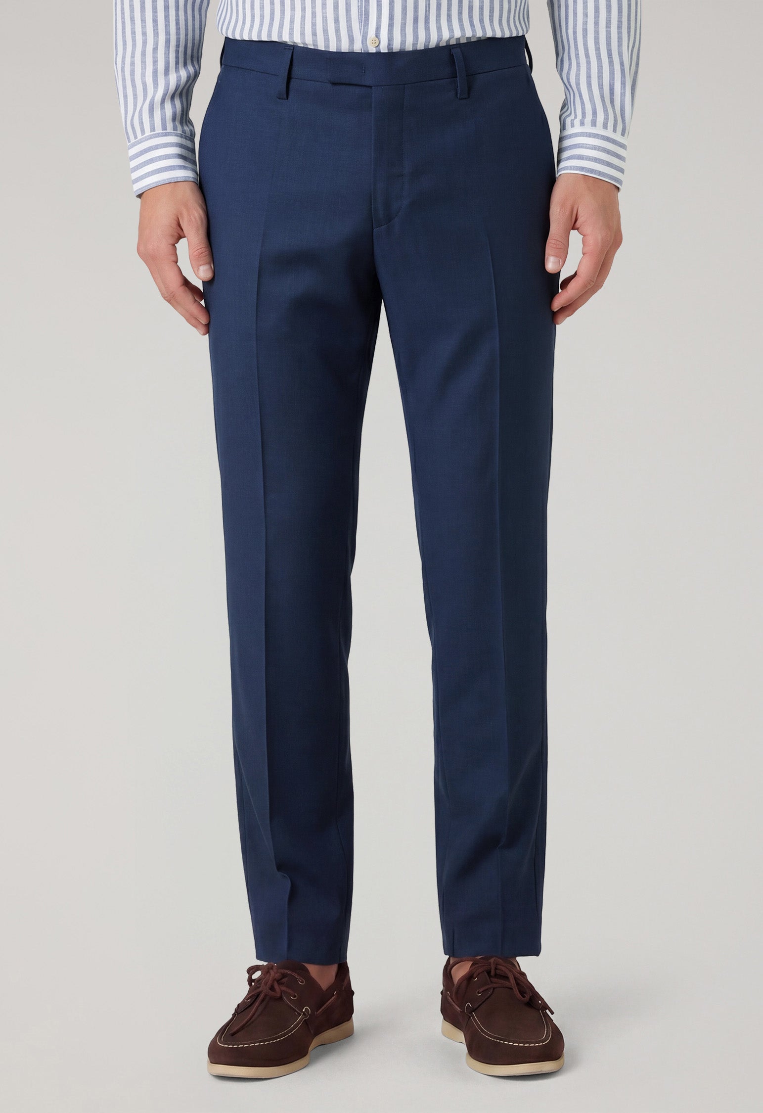 Blue Wool Structured K-Suit