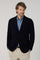 Blue Knitted Jersey K-Jacket