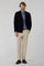 Blue Knitted Jersey K-Jacket