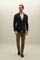 Black Light Wool Honeycomb K-Jacket
