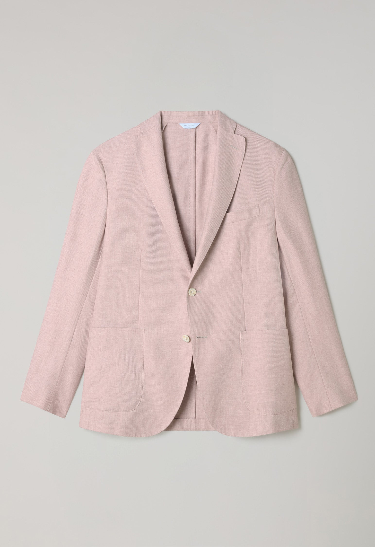 Rosa K-Jacket aus Baumwolle-Kaschmir
