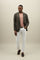 Green Garment Dyed Cashmere Silk K-Jacket