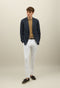 Green Garment Dyed Cashmere Silk K-Jacket