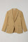 Beige High Performance Wool Cashmere K-Jacket