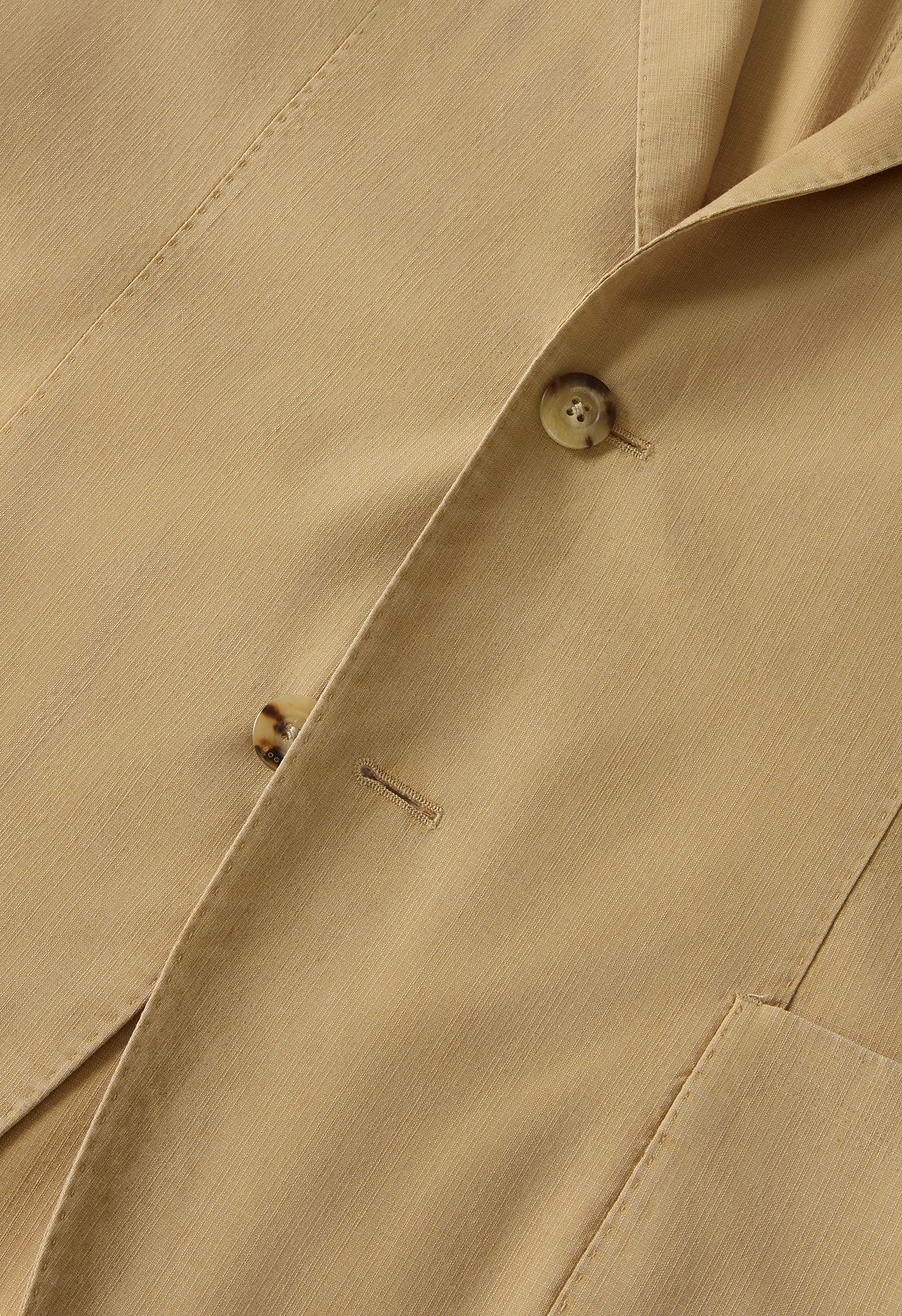 Beige High Performance Wool Cashmere K-Jacket