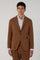 K-Jacket in cotone soft tinto in capo marrone