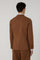 K-Jacket in cotone soft tinto in capo marrone