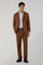 K-Jacket in cotone soft tinto in capo marrone