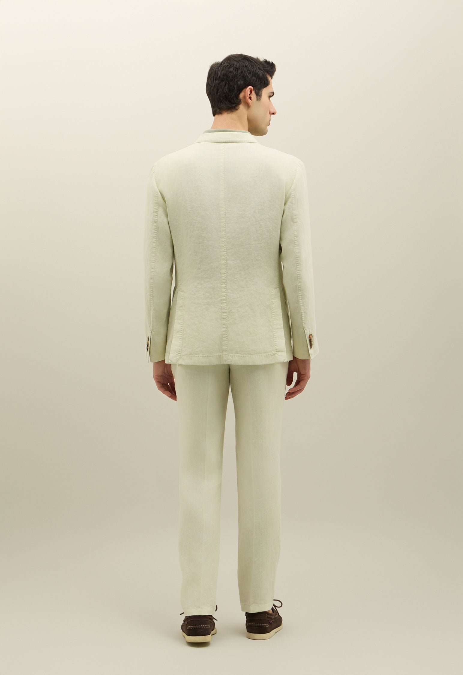 Green Tinto Terra linen K-Suit 