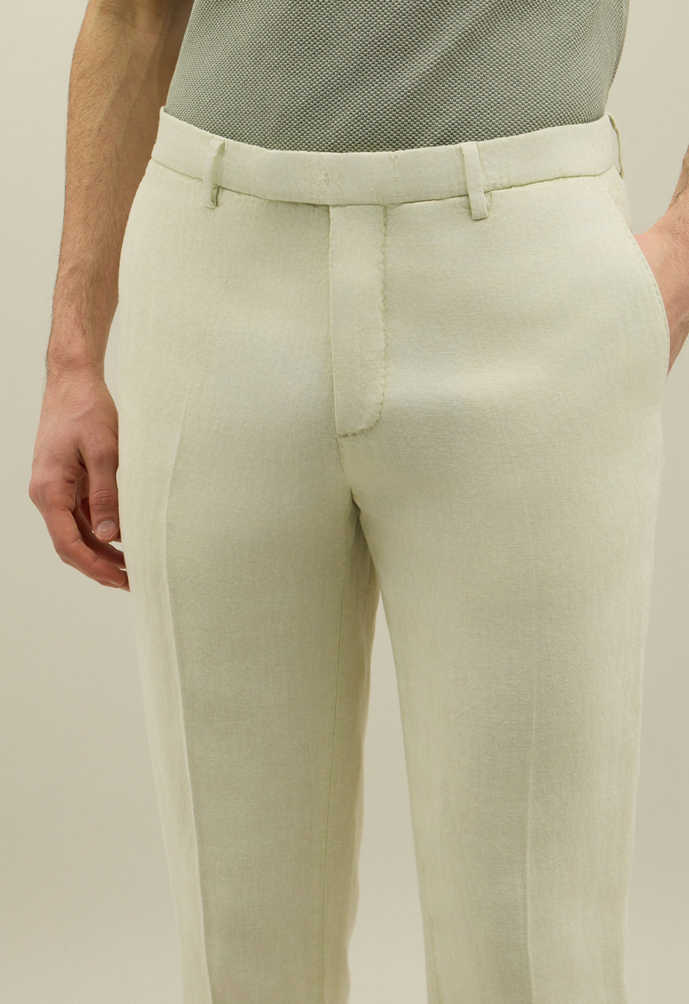 Green Tinto Terra linen K-Suit 