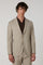 Beige Summer Wool K-Suit