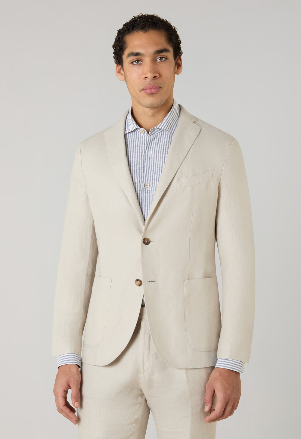 Abito K-Jacket in lino irlandese beige