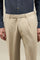 Beige Garment Dyed Cotton K-Suit