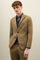 Brown Garment Dyed Cotton K-Suit