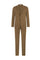 Brown Garment Dyed Cotton K-Suit