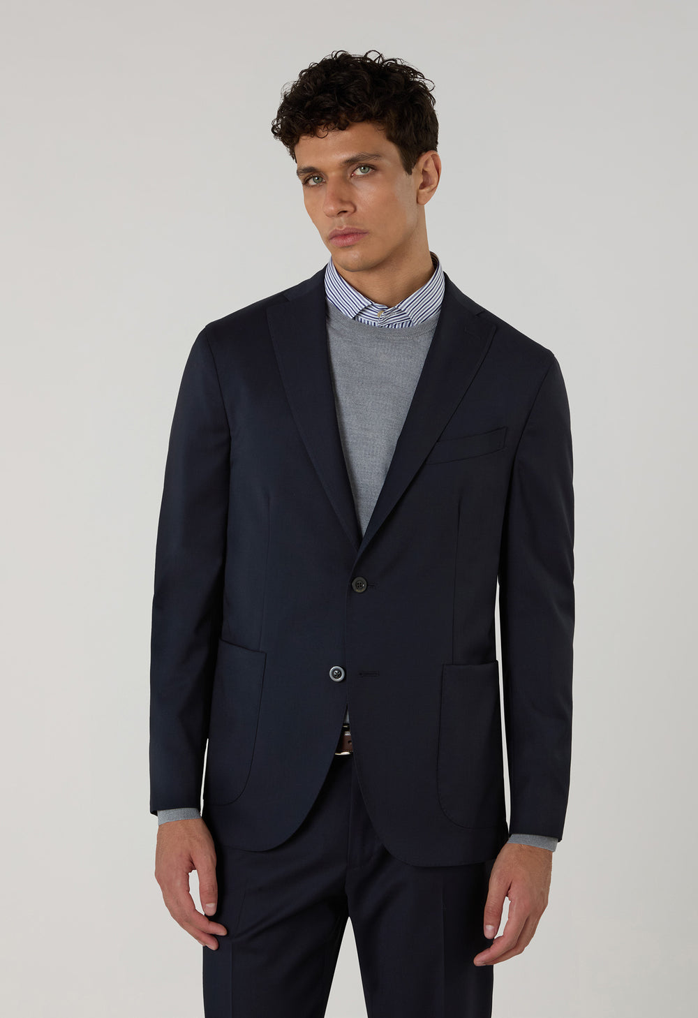 Blue Light stretch Wool K-Suit