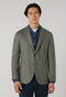 Green Wool Micro-Structure K-Jacket