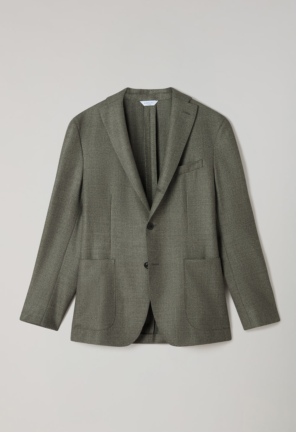 Green Wool Micro-Structure K-Jacket